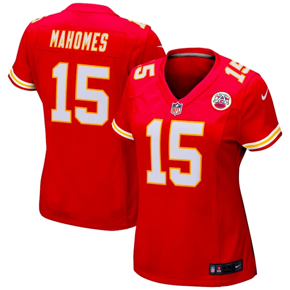 Kansas City Chiefs Patrick Mahomes #15 Official Nike NFL Game Player Jersey